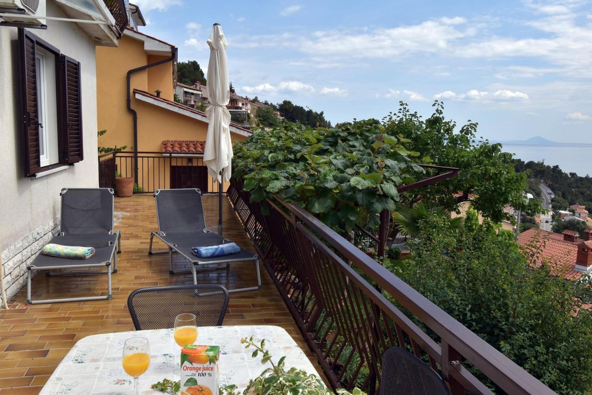 Apartment Neda In Rabac With Bay View Exterior photo